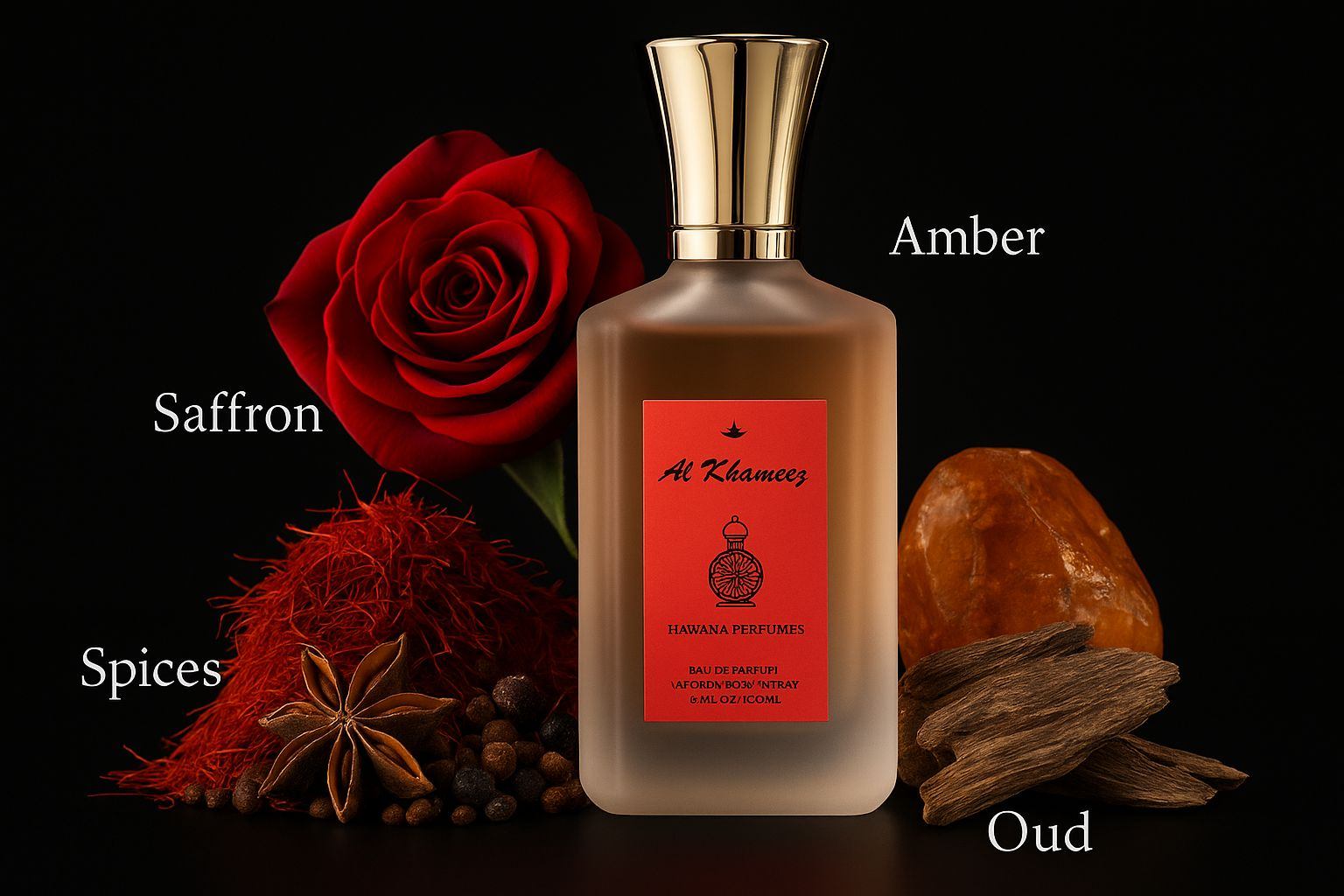 Al Khamez Hawana 50 ml – Perfumy Orientalno-Drzewne Damskie | Almarah.pl